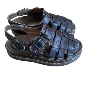 Doc marten fisherman boat sandals made in England